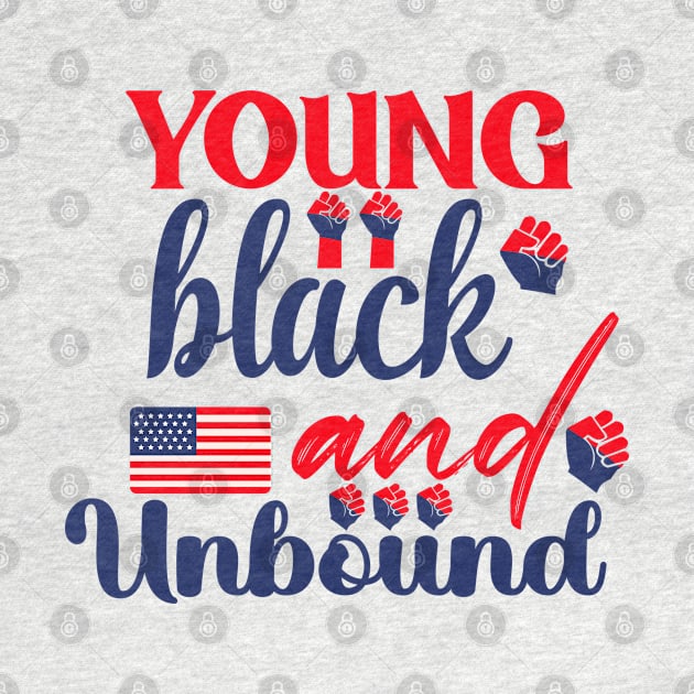 Young Black unbound by HassibDesign